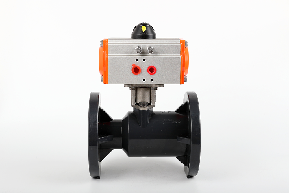 赤峰气动法兰一体球阀